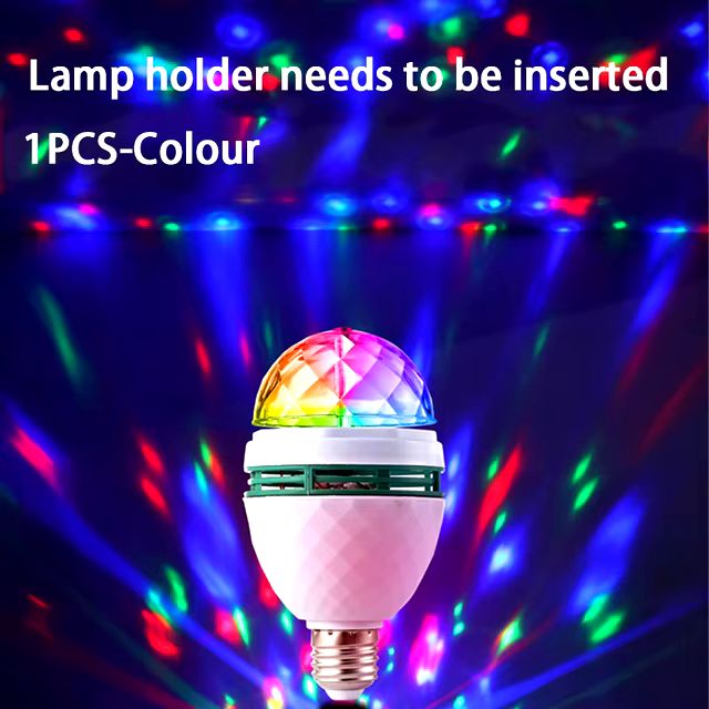 BOMBILLO RGB TIPO DISCO LIGHT