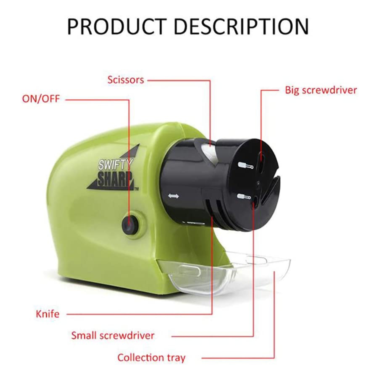 Miniatura 3 de Afilador De Cuchillos  Eléctrico