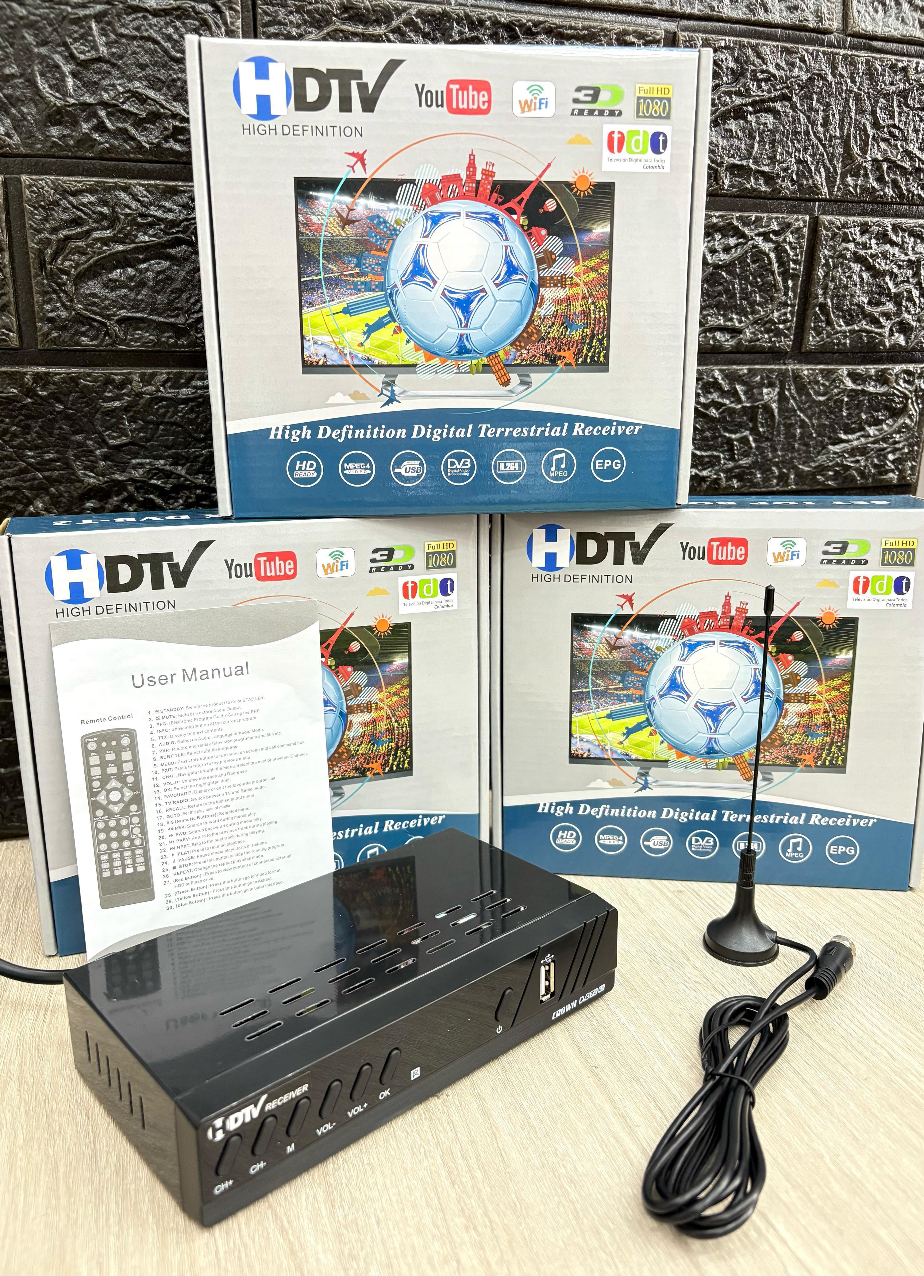 DECODIFICADOR TDT DVB-T2