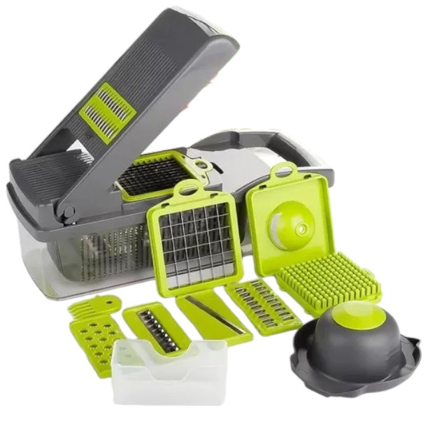 Miniatura 8 de Picador rallador Multifuncional 16 en 1