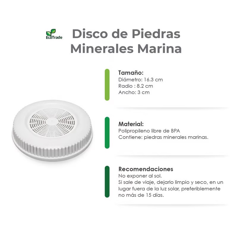 Miniatura 2 de Repuesto de disco mineral para filtro 14