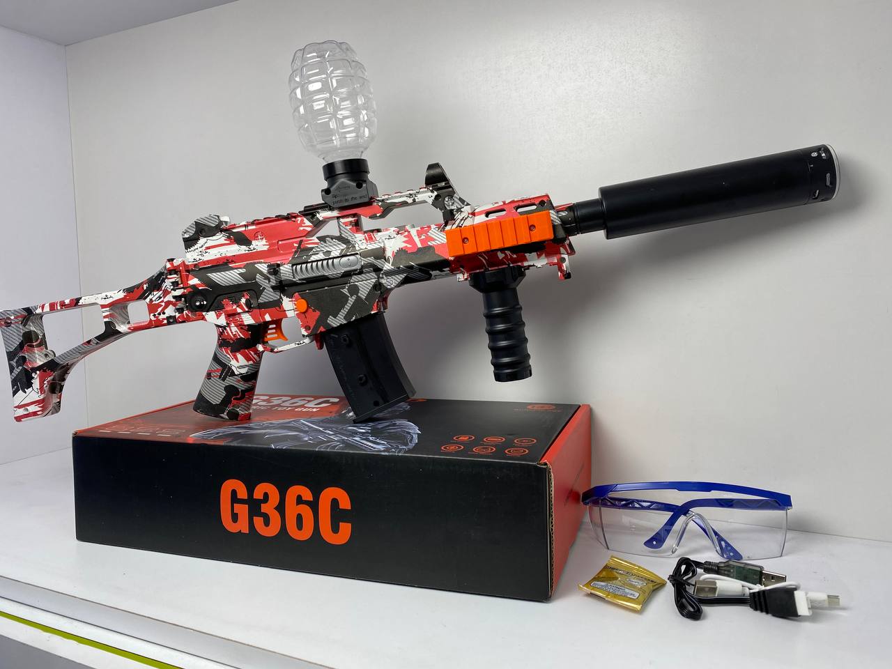 Pistola Hidrogel G36C DISEÑO