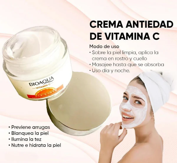 Miniatura 2 de CREMA VITAMINA C ANTOXIDANTE BIOAQUA