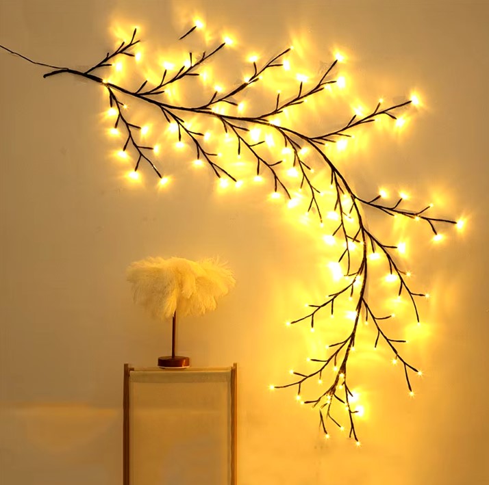 Miniatura 5 de Guirnalda de luces navideñas rama