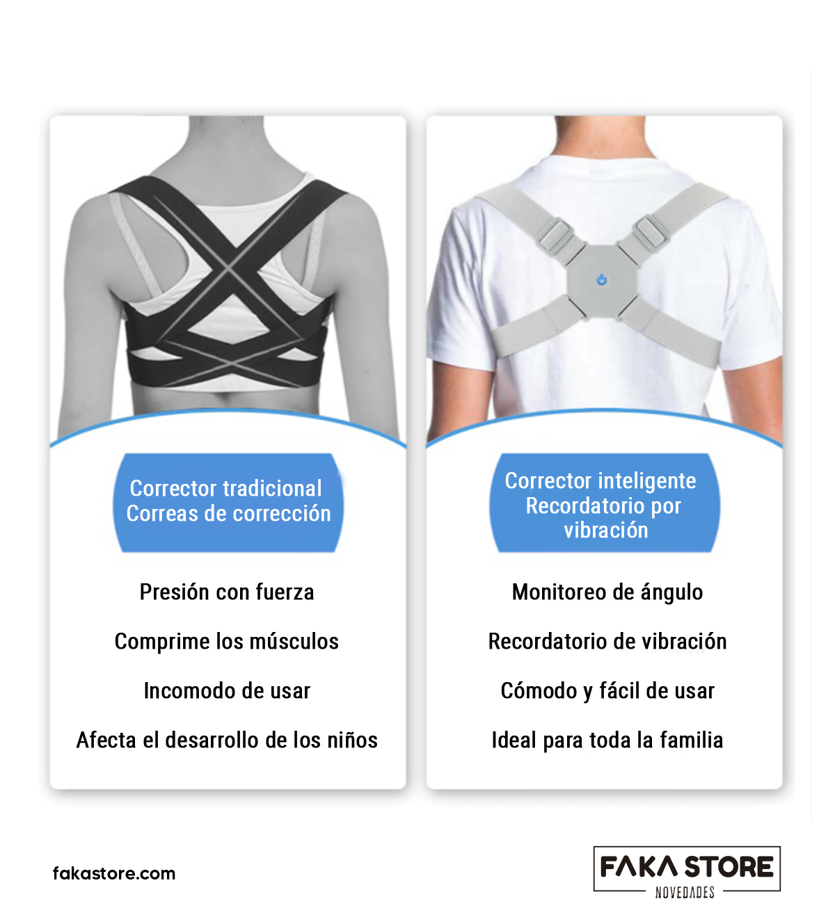 Miniatura 2 de Corrector de postura inteligenteFK22B-32