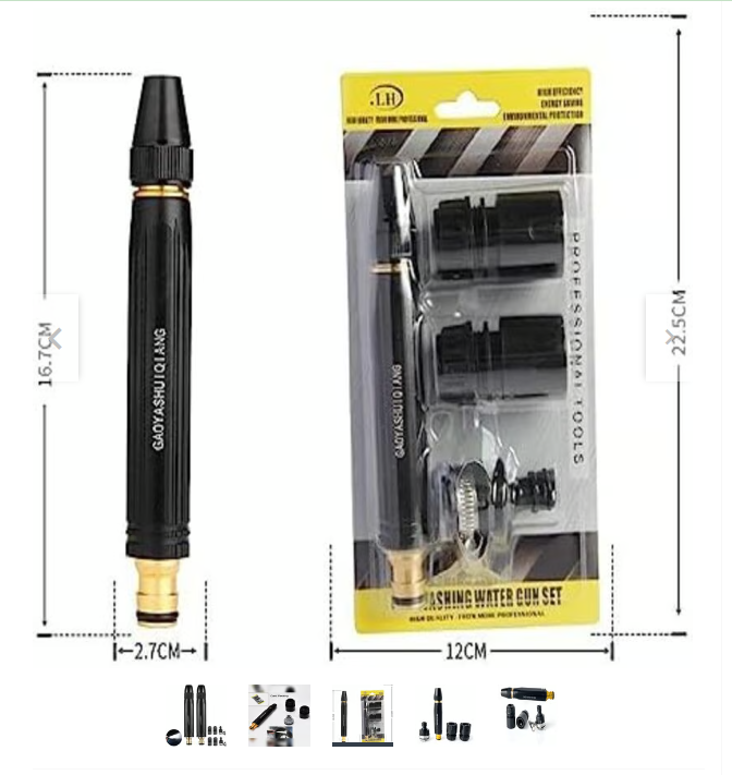 Boquilla para Manguera con accesorios