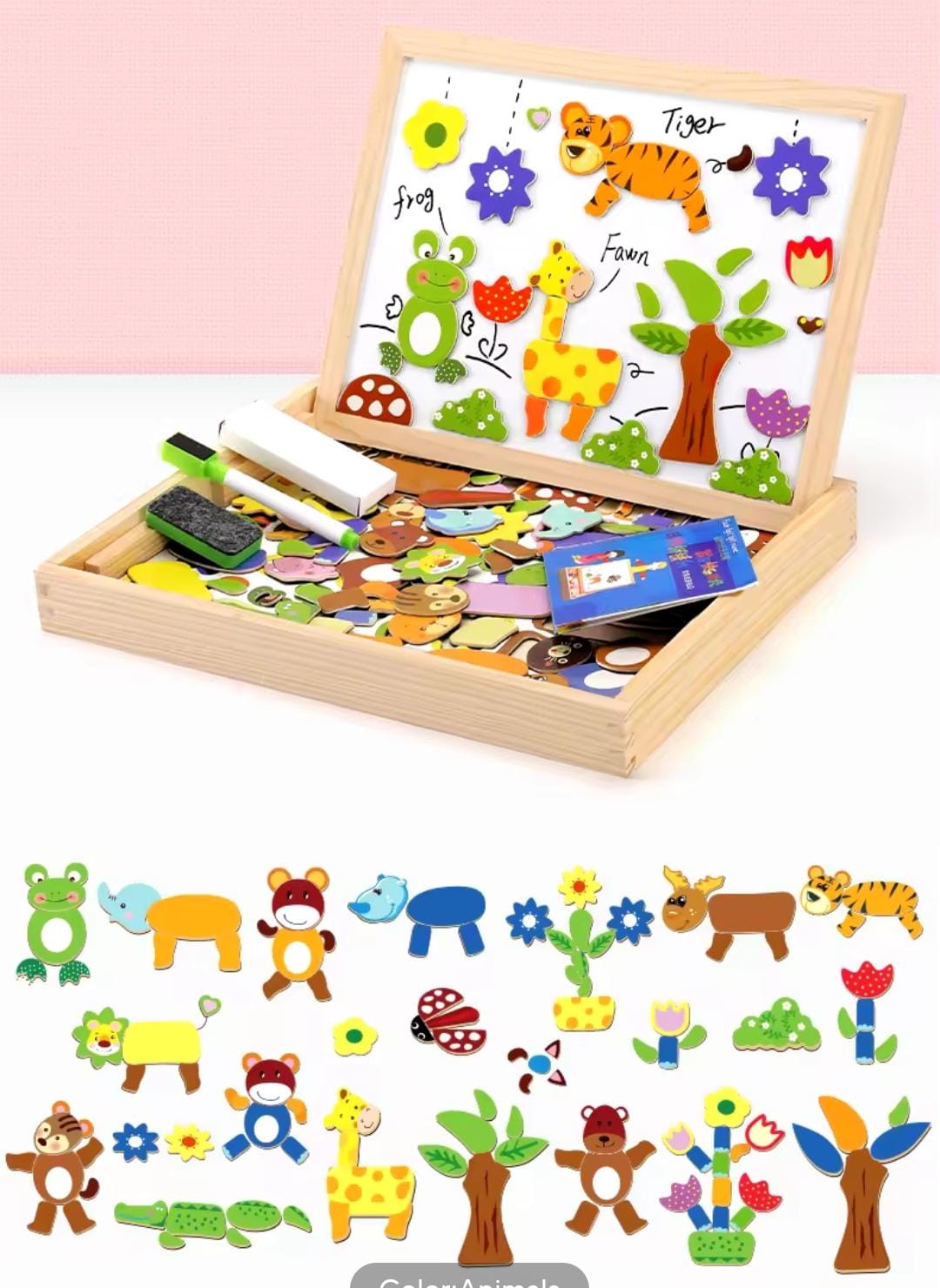 Miniatura 5 de Pizarra didáctico 2en1 Rompecabezas