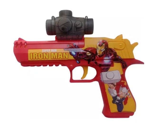 Pistola de hidrogel y dardos