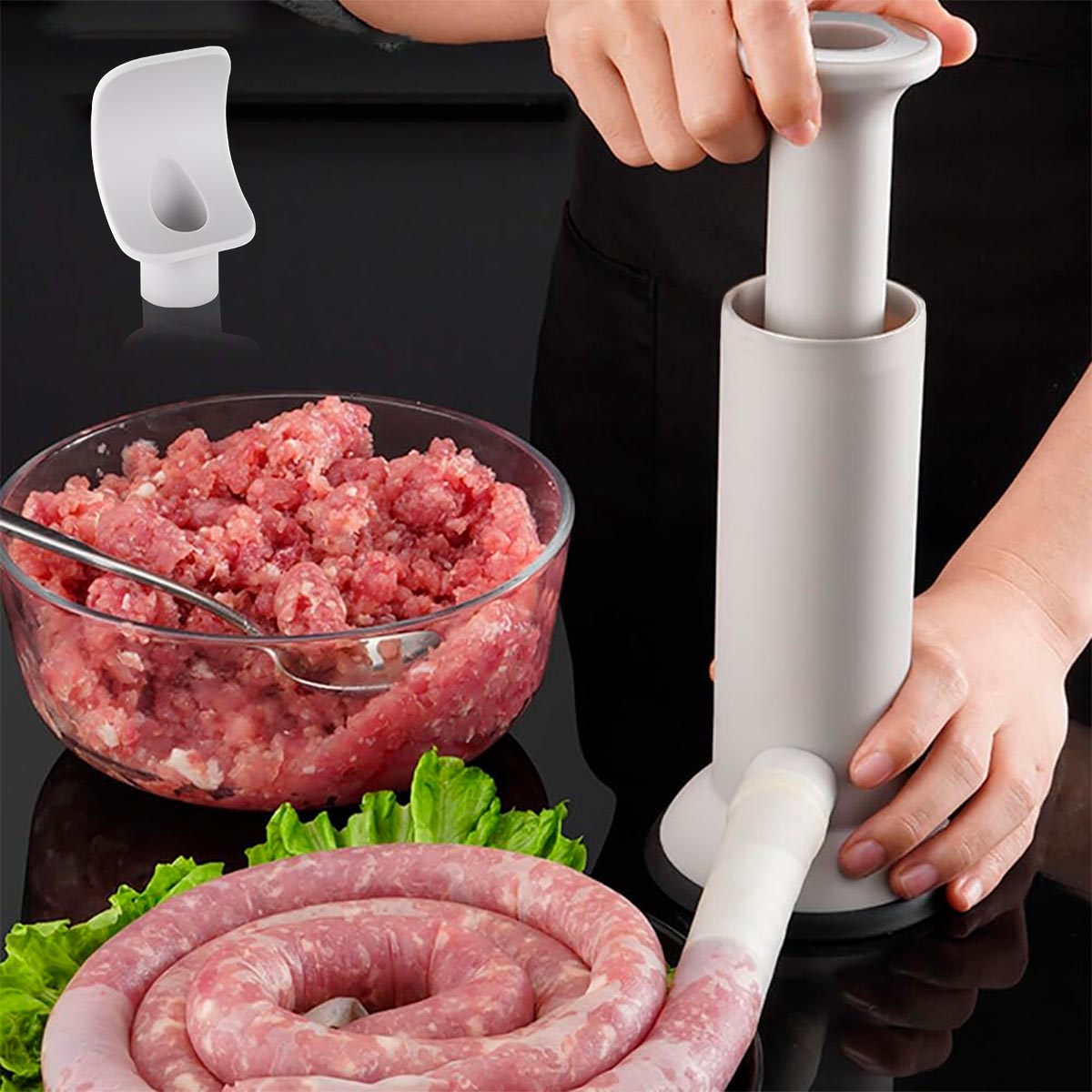 herramienta Embutidor Manual Salchichas