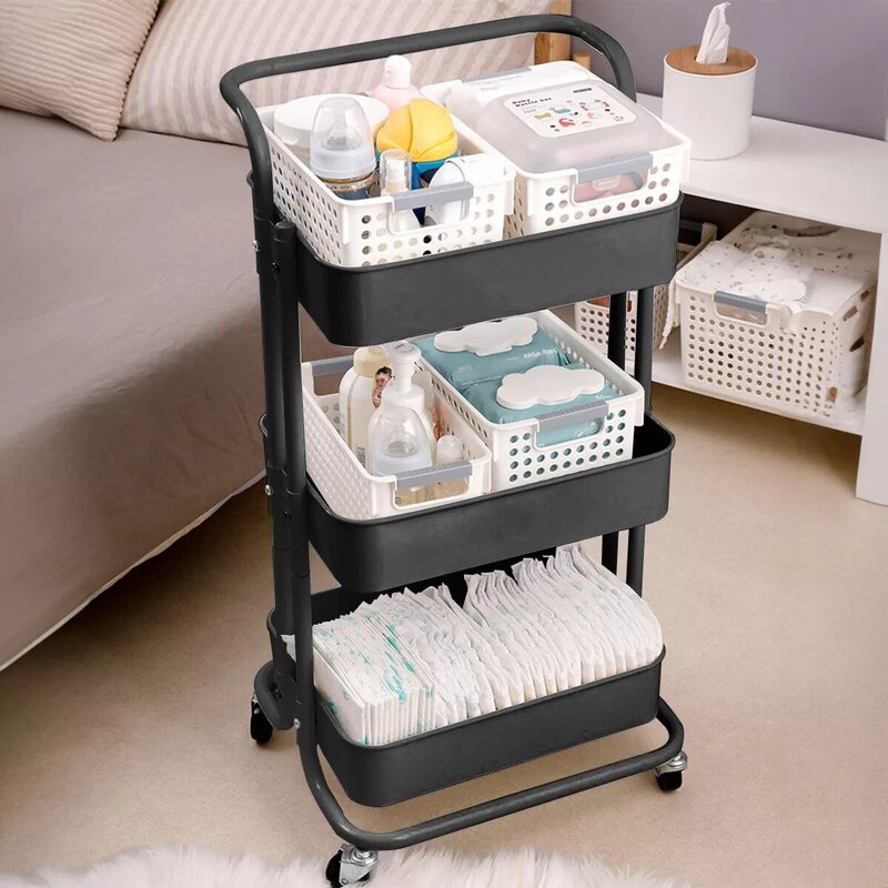 Miniatura 2 de Estante Organizador 3 Niveles RUEDAS