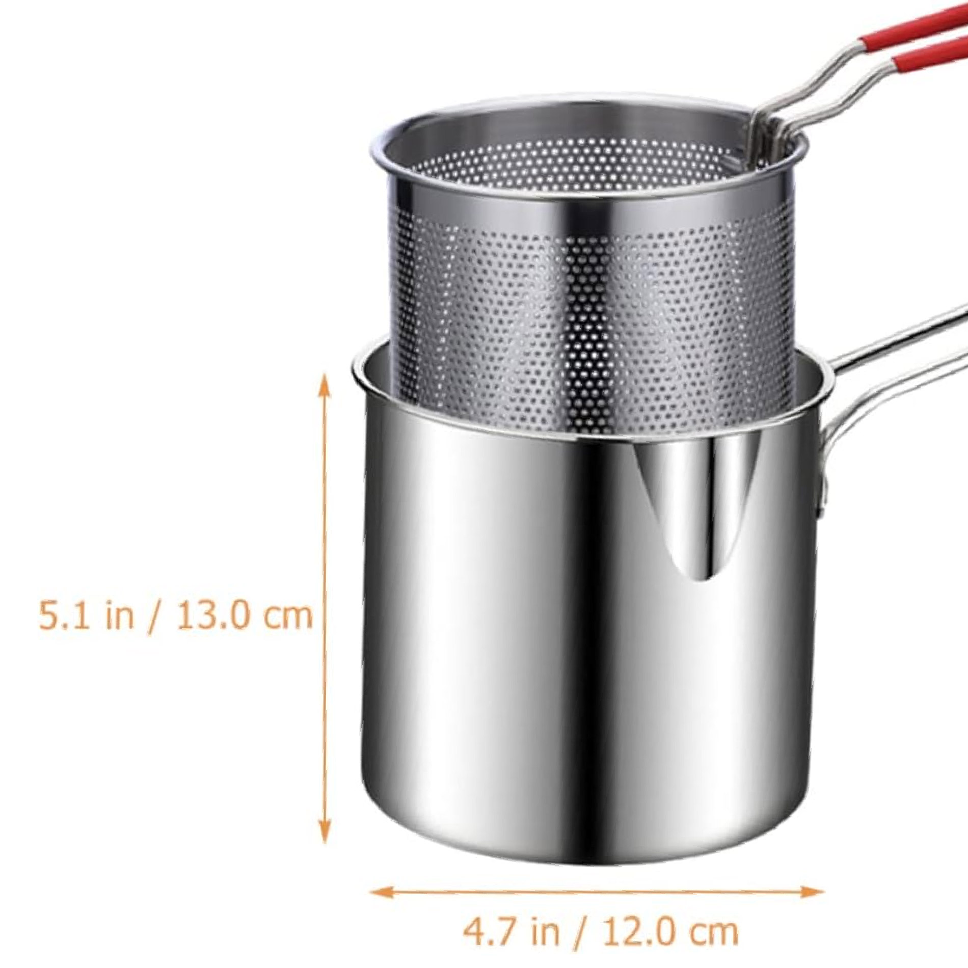 Miniatura 3 de Olla Freidora Profunda Aceite Canasta