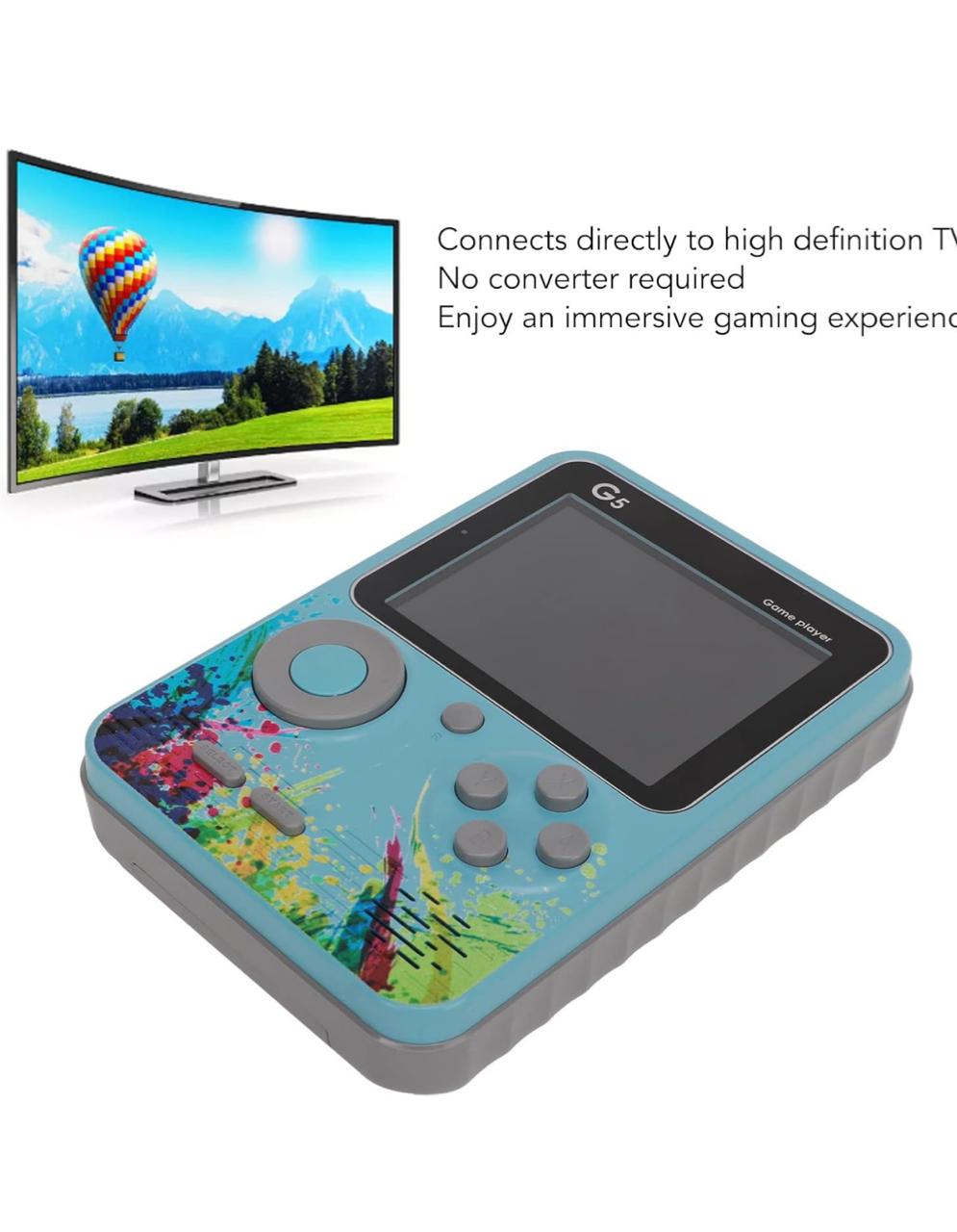 Miniatura 2 de Consola G5 500 juegos clásicos