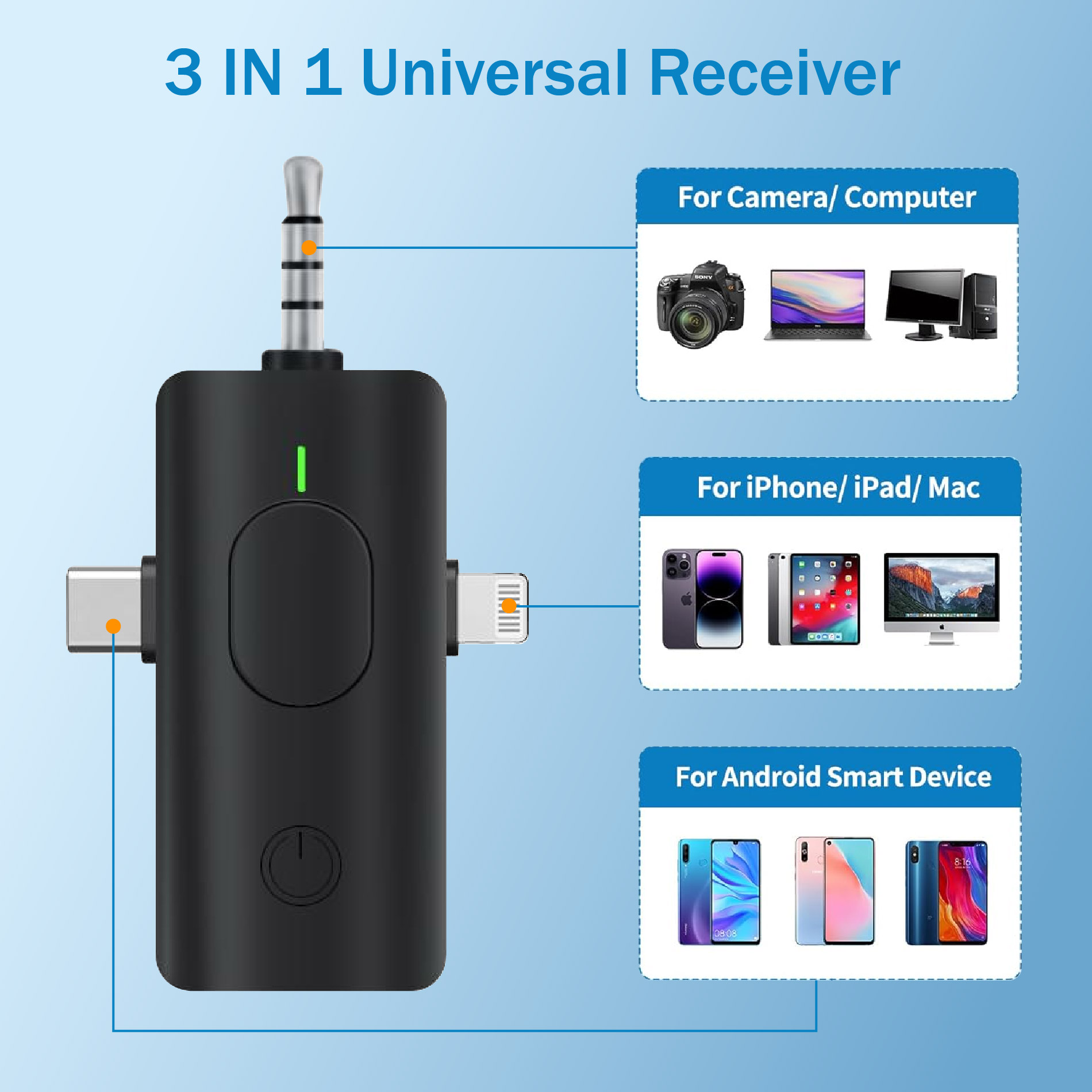 Miniatura 7 de Microfonos Solapa SF11-2 Inalambricos X2