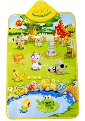 Tapete Alfombra Musical Granja Infantil