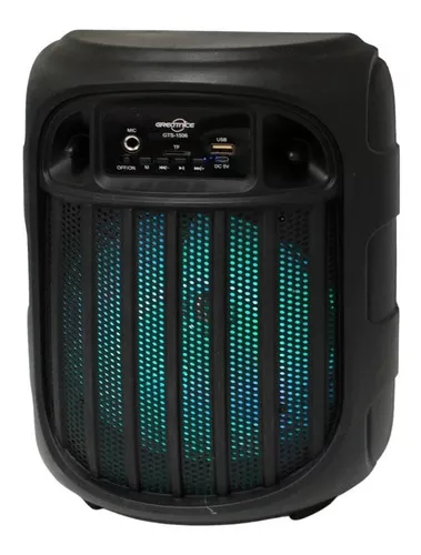 Bocina Bluetooth 8 Pulgadas Usb/ Fm/ Aux