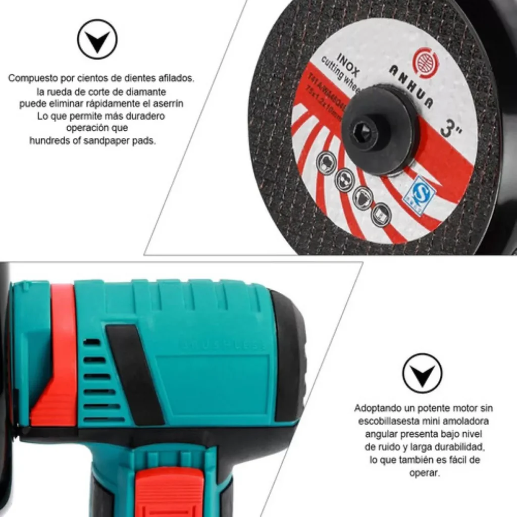 discos para mini pulidora 3 pulgadas