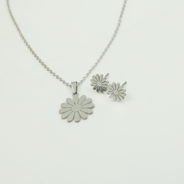 Miniatura 4 de JUEGUITO ECO FLOR PLATEADA