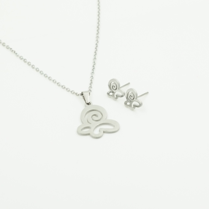 Miniatura 4 de JUEGUITO ECO MARIPOSA ESPIRAL PLATEADA