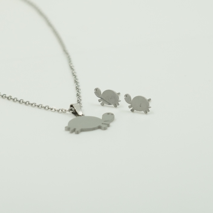 Miniatura 4 de JUEGUITO ECO TORTUGA PLATEADO