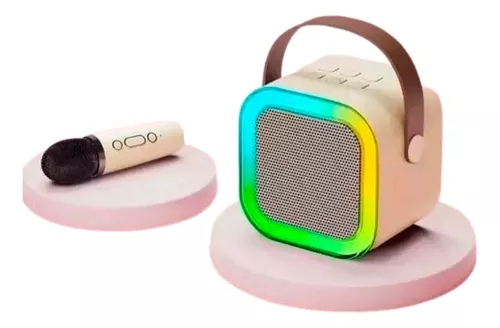 Miniatura 3 de Parlante Bluetooth Karaoke Luz Led