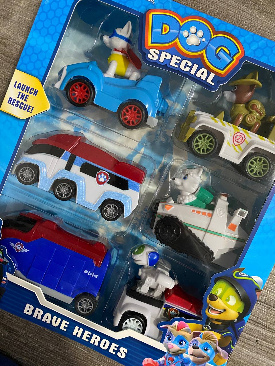 Miniatura 5 de Set Brave Heroes Paw Patrol x6