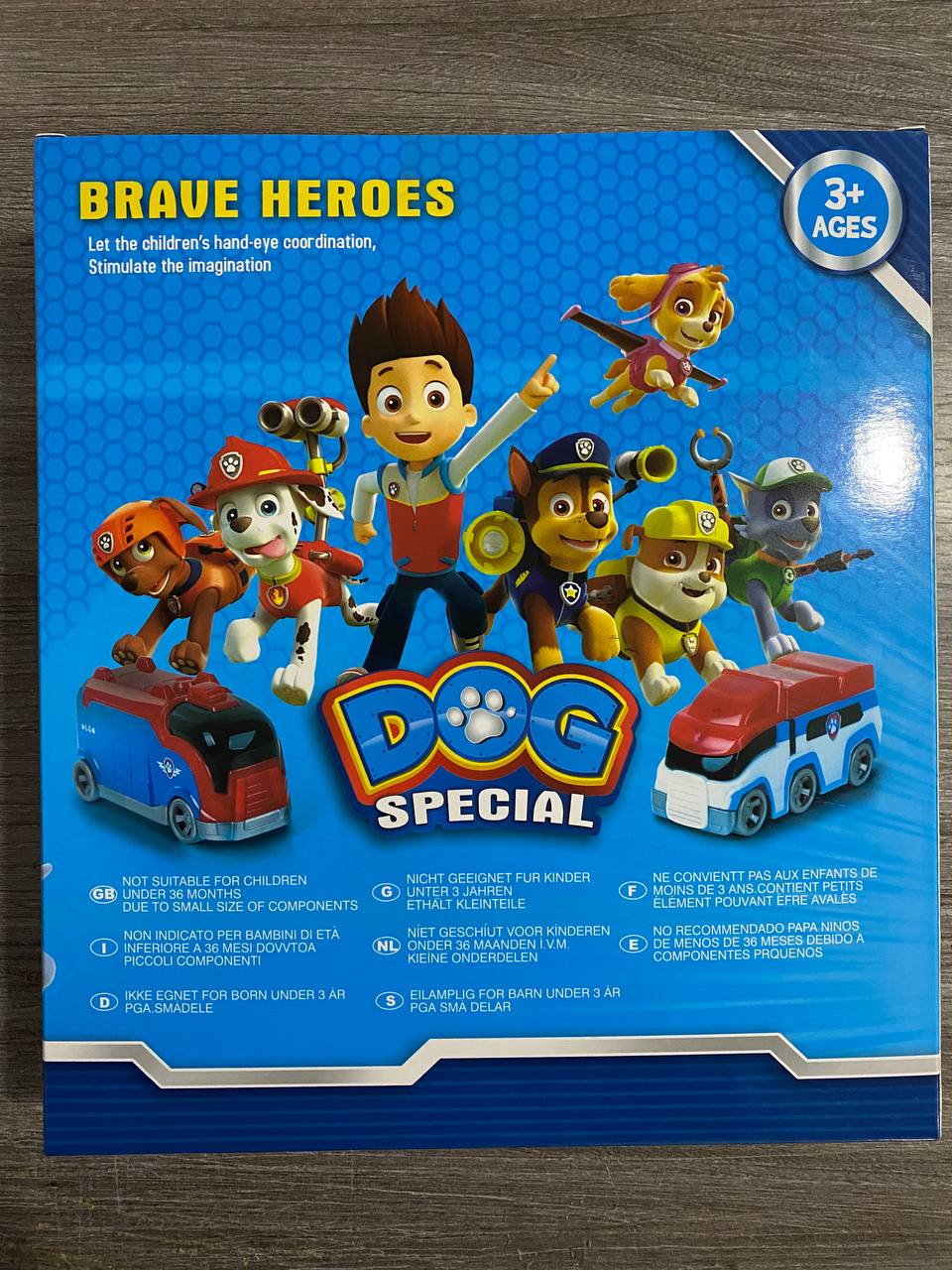 Miniatura 2 de Set Brave Heroes Paw Patrol x6