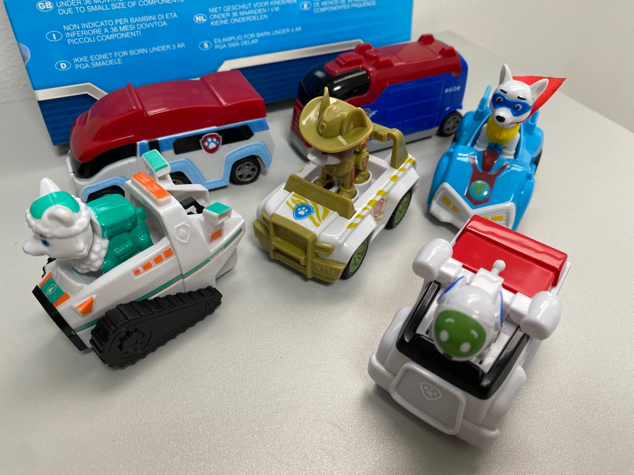 Miniatura 4 de Set Brave Heroes Paw Patrol x6