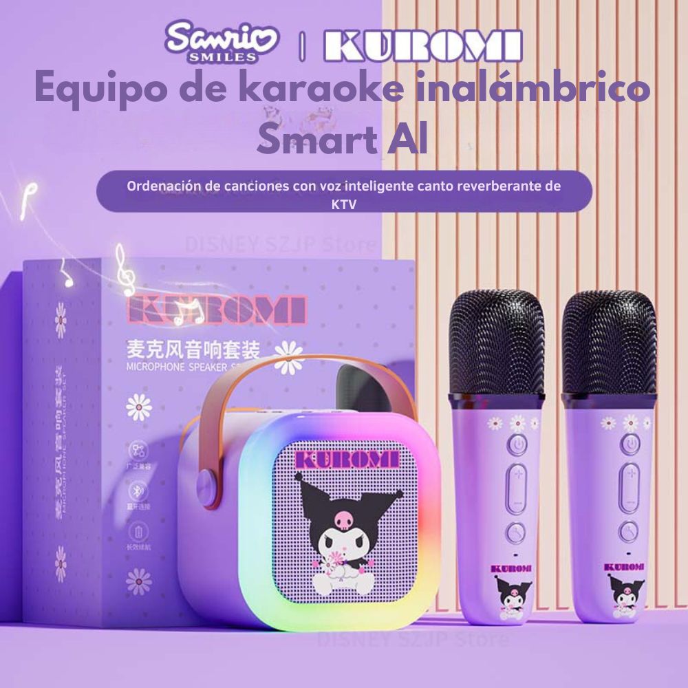 PARLANTE DE KARAOKE PORTATIL PARA NIÑOS