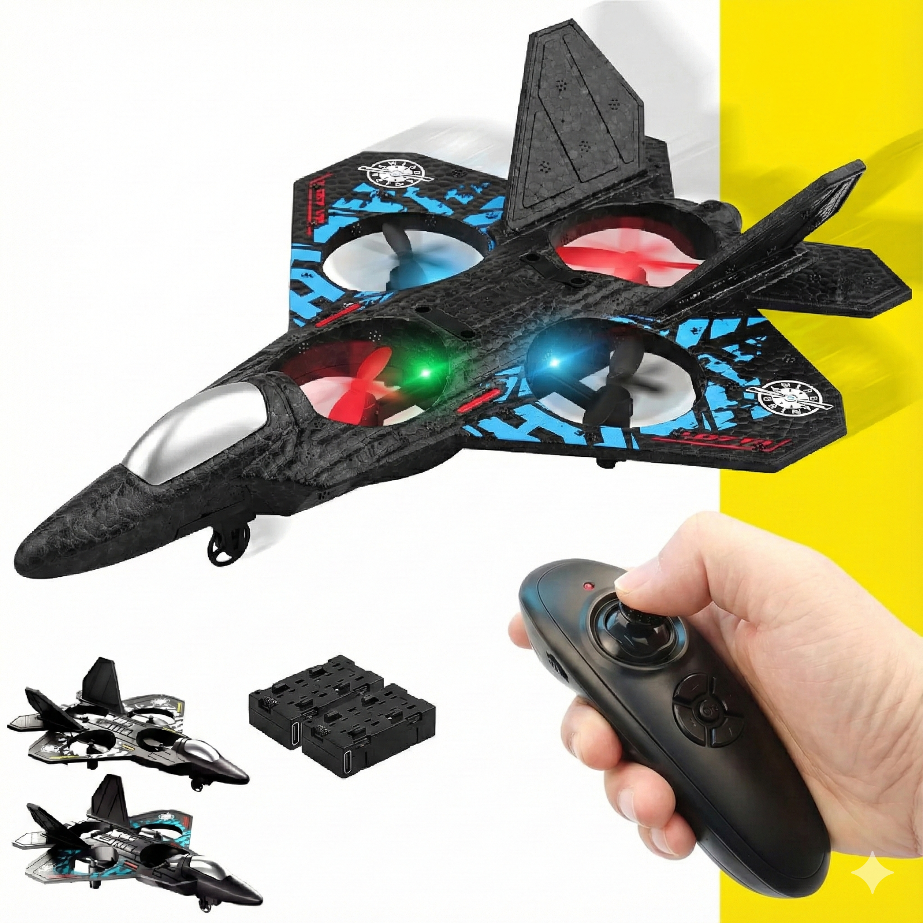 Avión Dron Control Remoto Anti Golpes