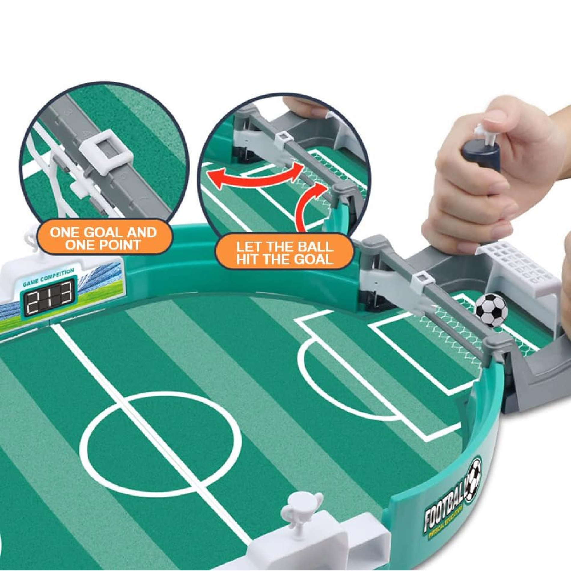 Miniatura 6 de Juego Tablero Fútbol Futbolin De Mesa