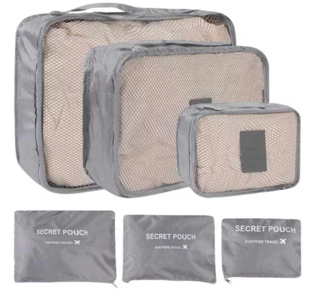 Miniatura 2 de KIT ORGANIZADORES DE MALETA VIAJE X8