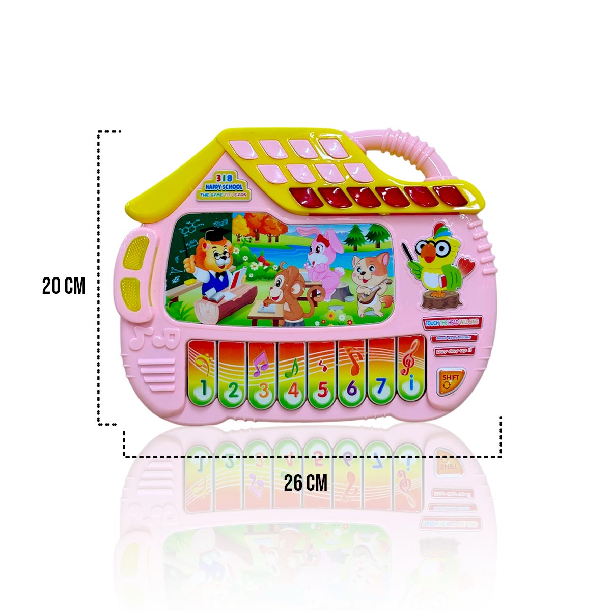 Miniatura 3 de Piano Musical Infantil 318-12A