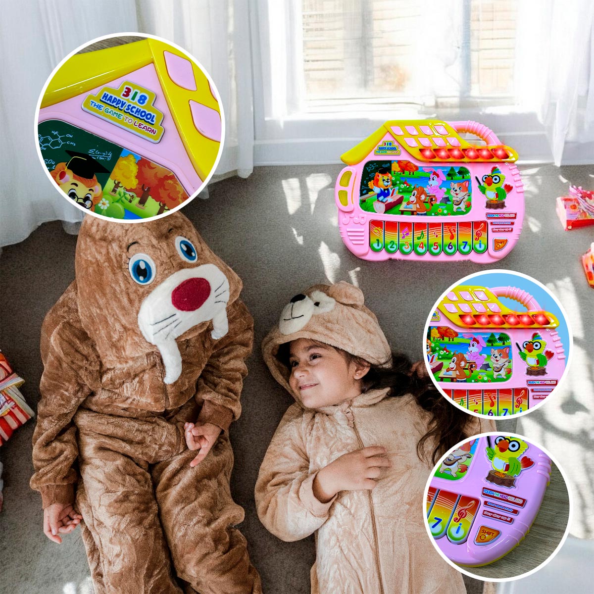 Miniatura 2 de Piano Musical Infantil 318-12A