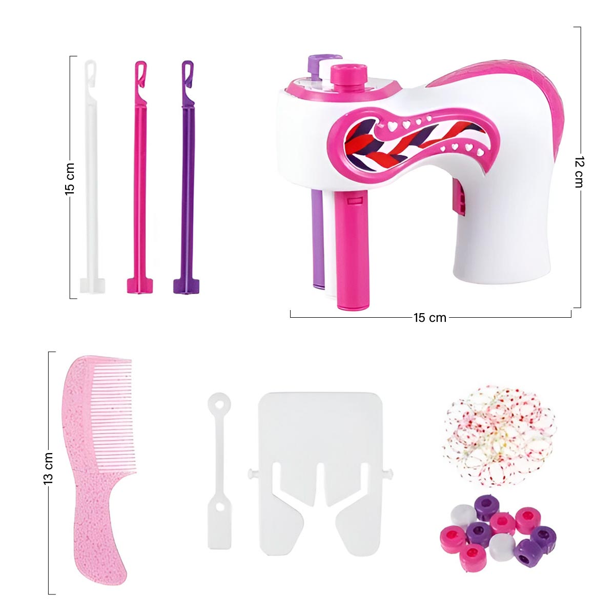 Miniatura 5 de Juego De Trenzas De Pelo 892