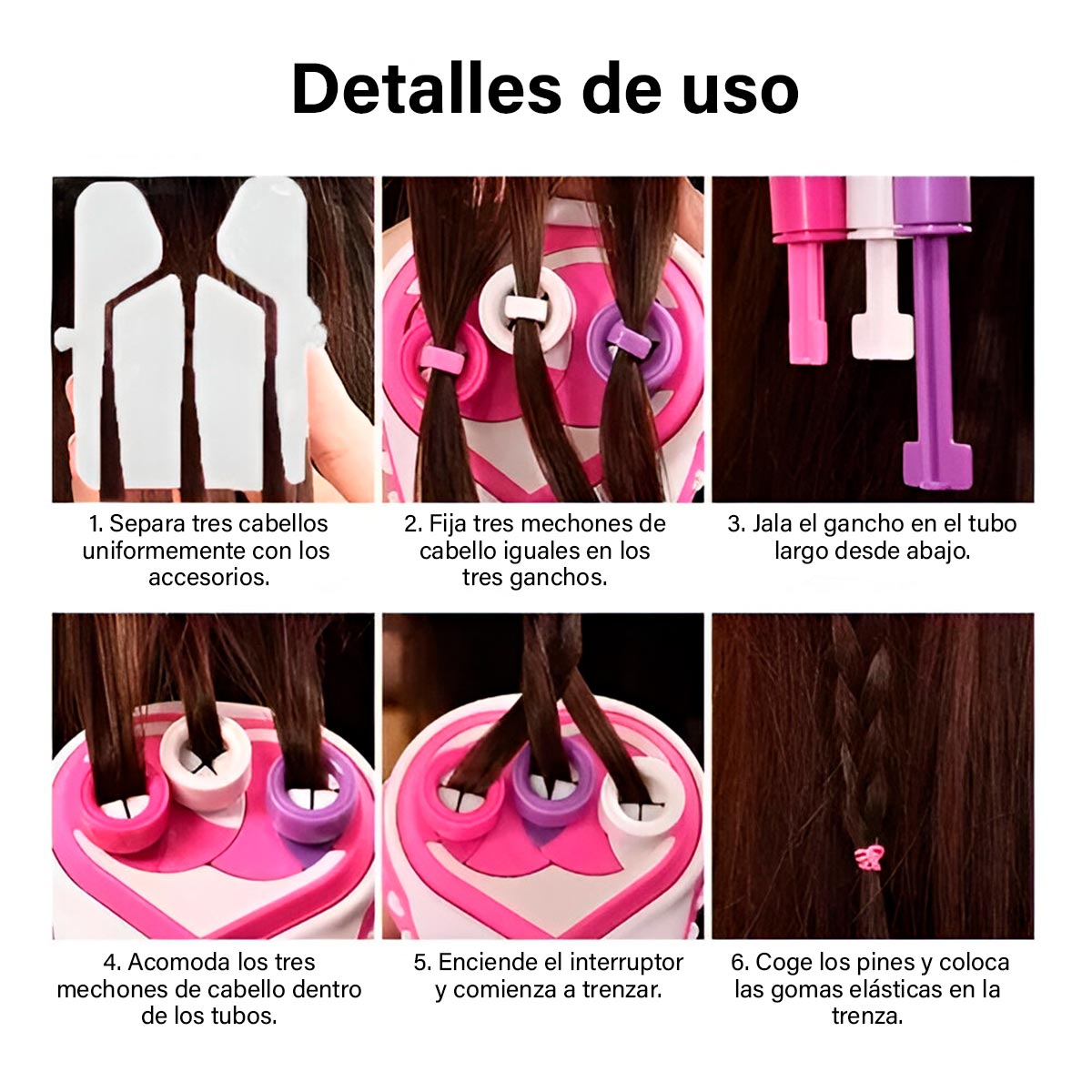 Miniatura 2 de Juego De Trenzas De Pelo 892