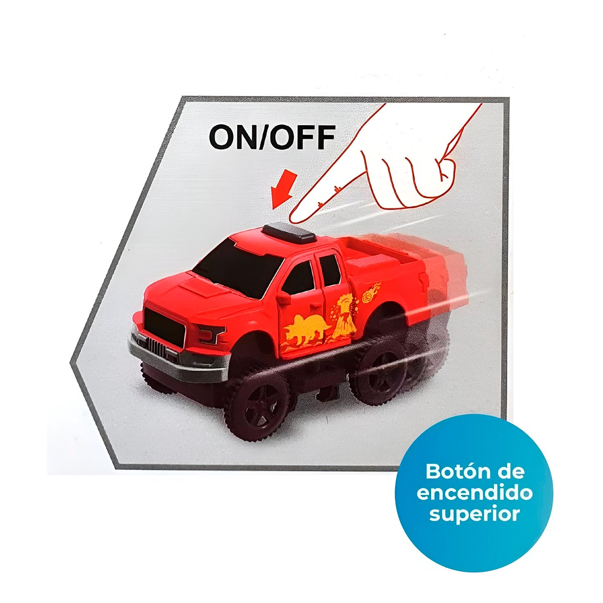 Miniatura 5 de Pista Armable Aventura Jurasica GD-13A