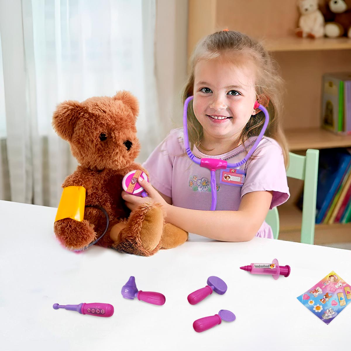 Miniatura 2 de Kit Doctora Juguetes Luces Sonido 1802KD