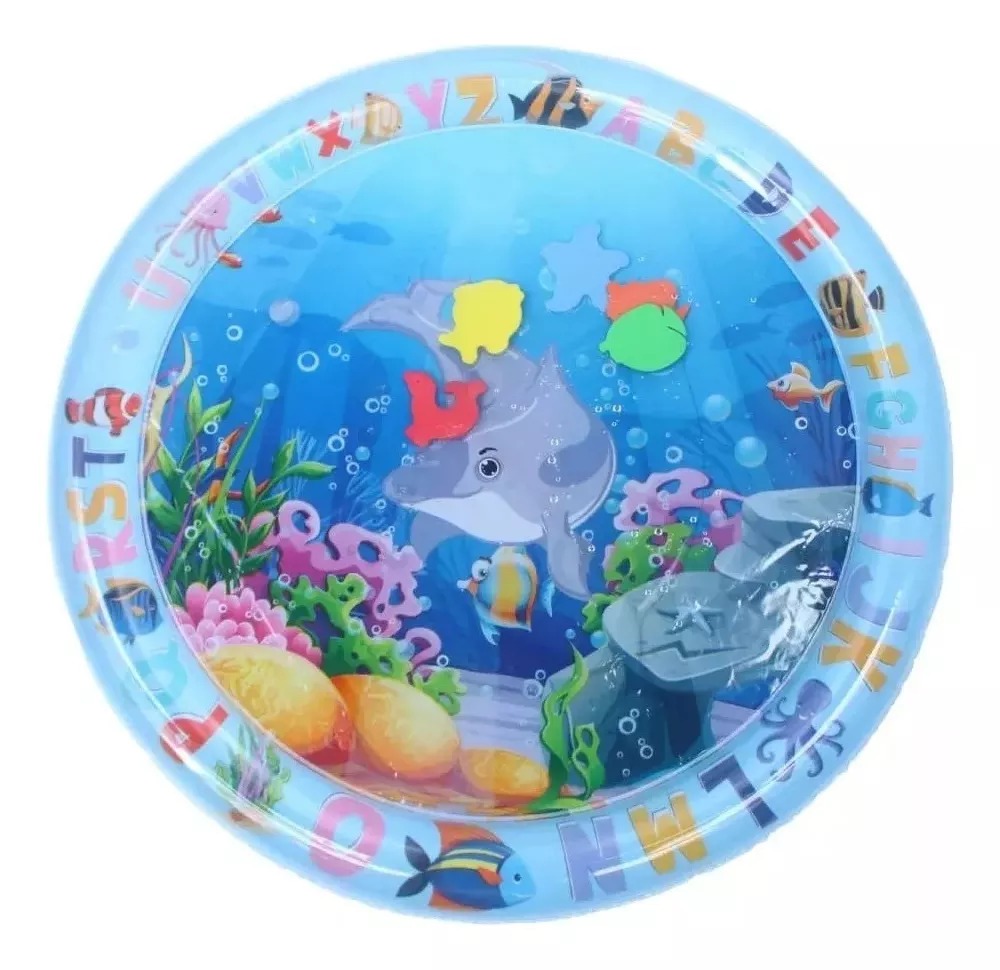 TAPETE DE AGUA INTERACTIVO REDONDO