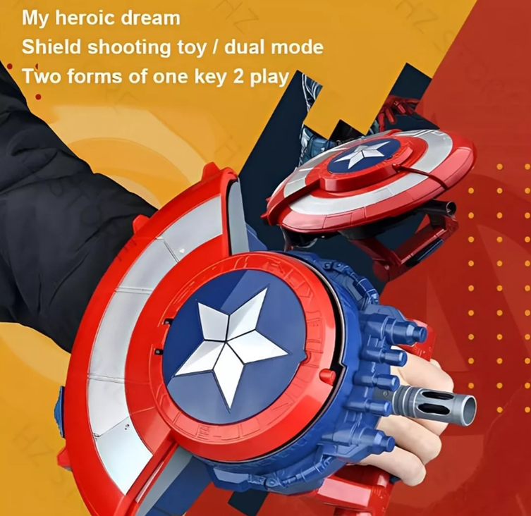 Miniatura 2 de Escudo Capitan America Lanzador Bola Hid