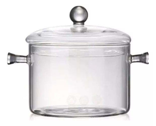 Miniatura 2 de Olla De Vidrio Resistente Al Calor