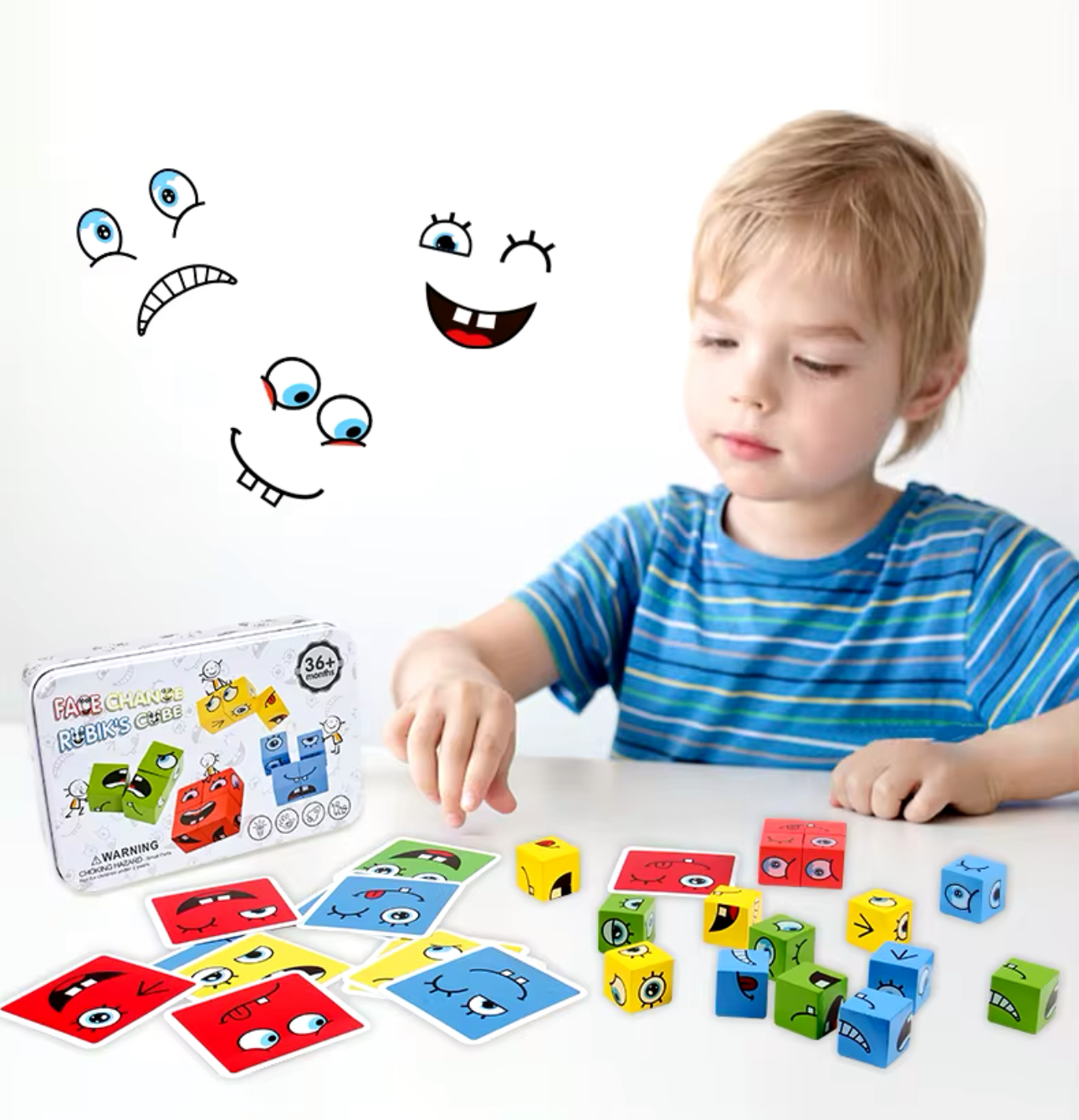 JUEGO DE MESA EDUCATIVO EMOCIONES+TIMBRE
