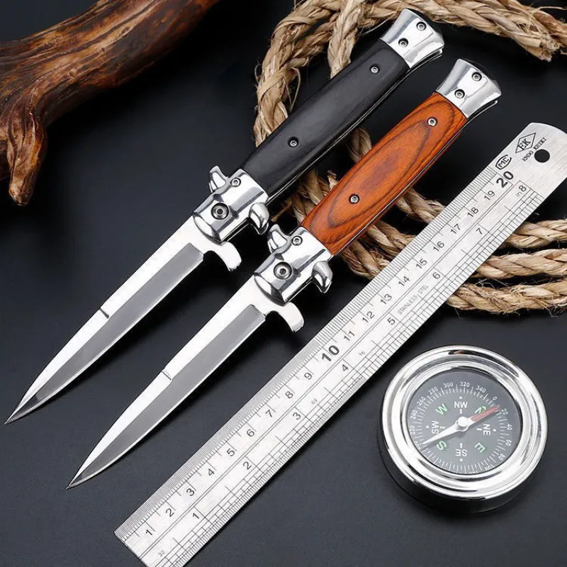 Miniatura 2 de CUCHILLO PLEGABLE MADERA