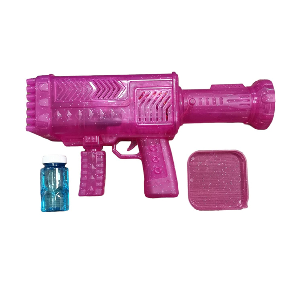 Maquina pistola de burbujas