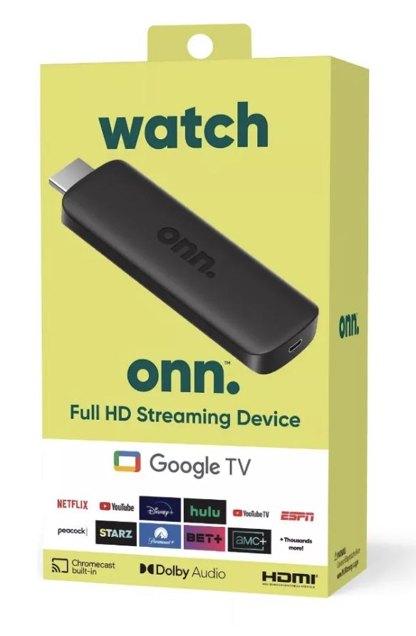 Watch Onn Google TV