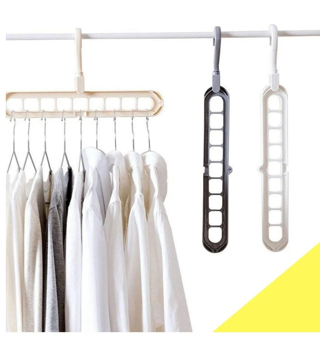 Miniatura 2 de Organizador Gancho Ropa Closet X3 UNIDAD