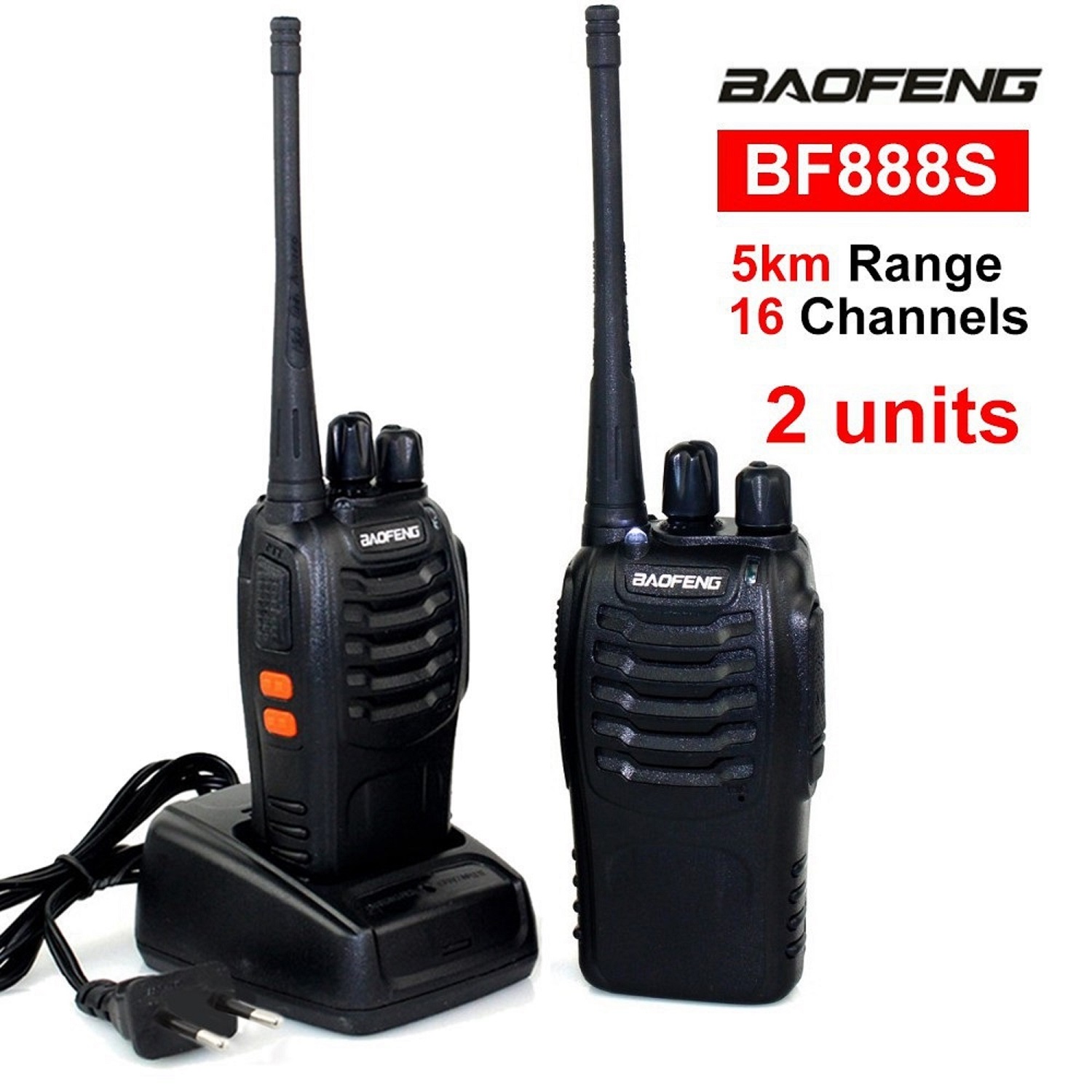 Miniatura 2 de Kit 2 Radios Comunicación Walkie Talkie