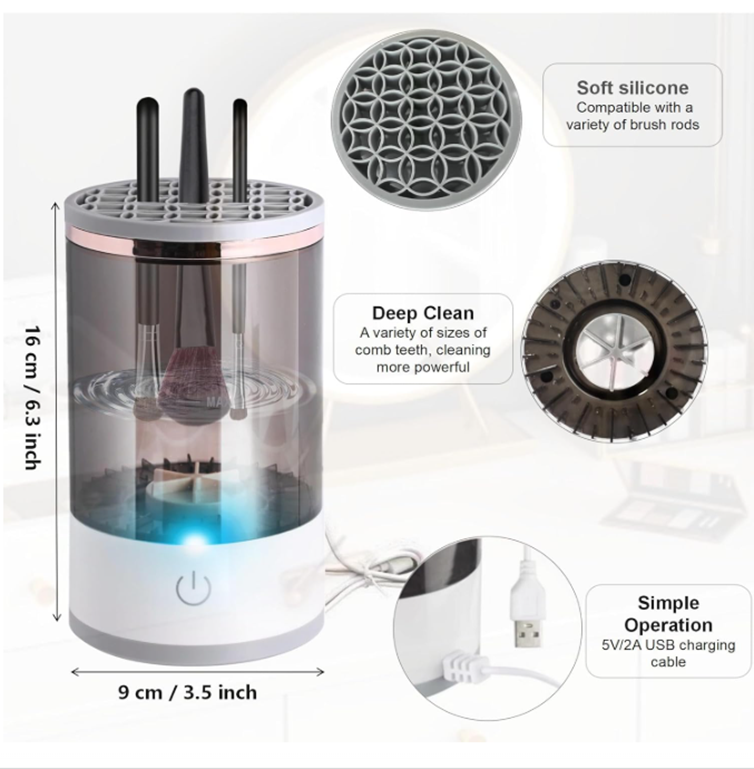 Miniatura 5 de Limpiador de brochas maquillaje