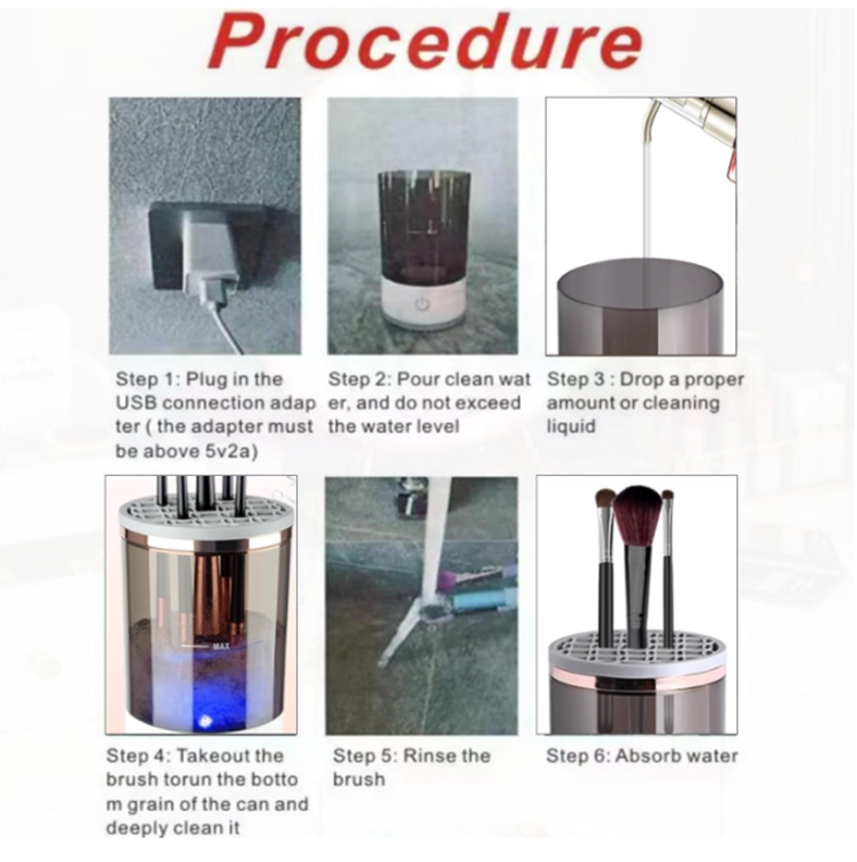 Miniatura 1 de Limpiador de brochas maquillaje