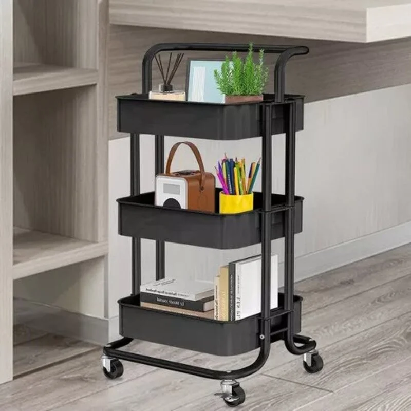 Estante rodante de 3 niveles organizador