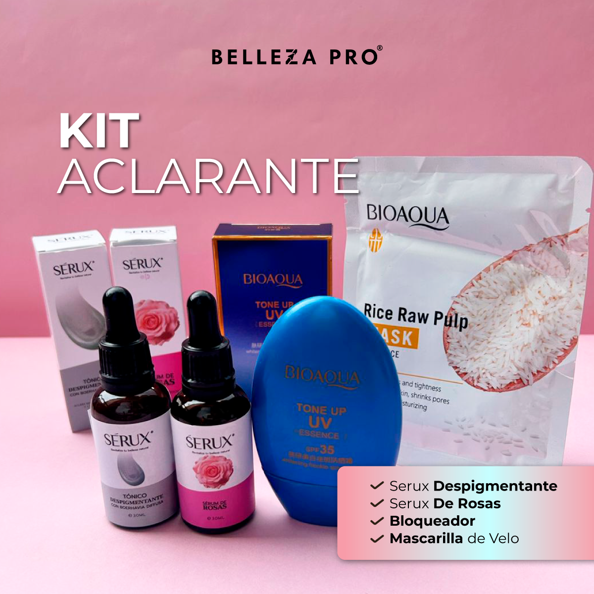 Miniatura 2 de KIT ACLARANTE